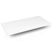 Robern TF43G92 - Engineered Stone Vanity Top, 43'' x 22'' x 3/4'', Dry Top, Quartz Wh