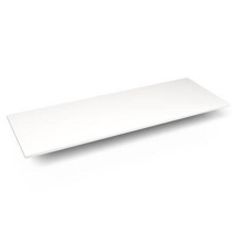 Robern TF61G93 - Engineered Stone Vanity Top, 61'' x 22'' x 3/4'', Dry Top, White Zeu