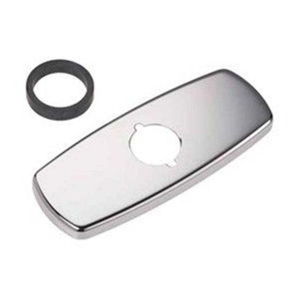 MIX88 CP TRIM PLATE 4 IN CSET 3 HOLE