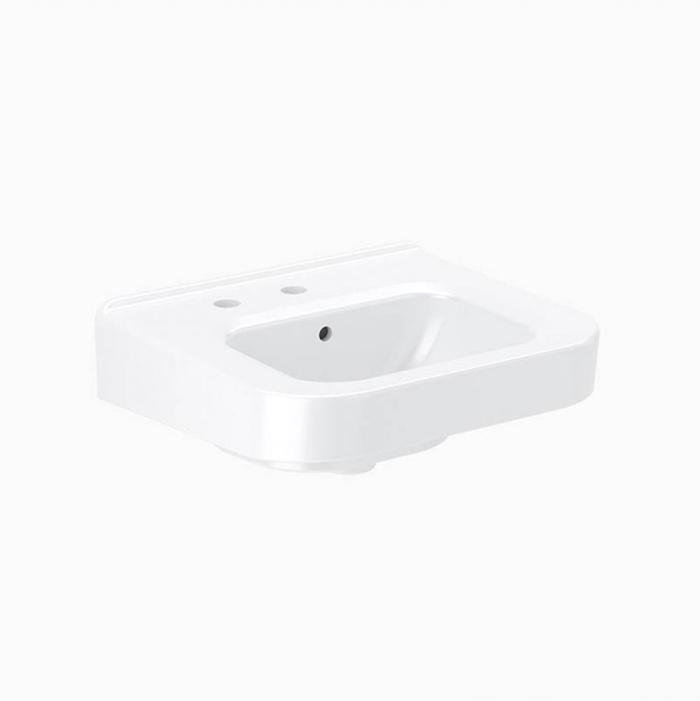 SS3206 WH LEDGEBACK LAV 1 HOLE LH SOAP