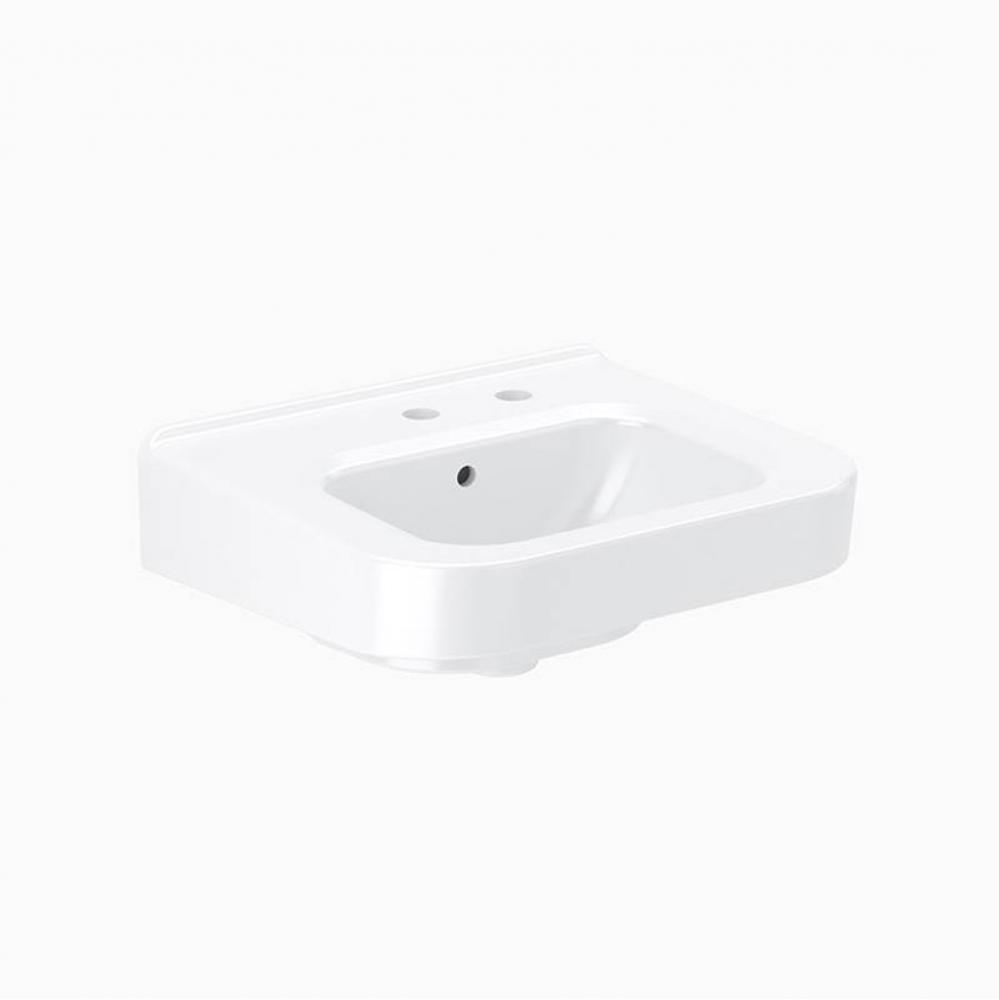 SS3306 WH LEDGEBACK LAV 1 HOLE RH SOAP