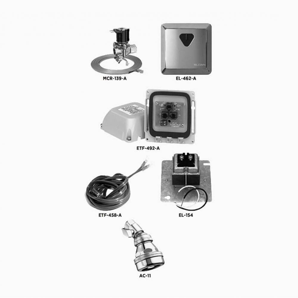 MCR215 CP WALL MNT SHOWER SYSTEM W/AC11