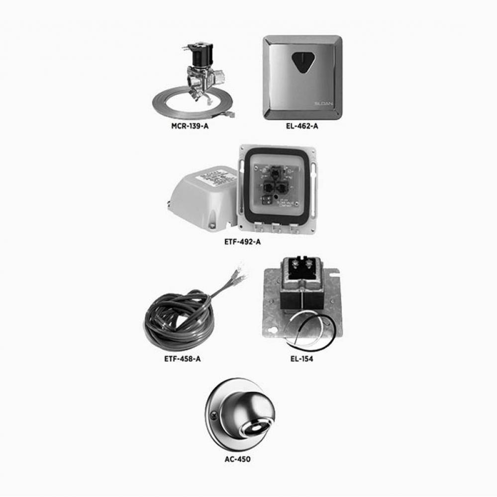 MCR216 CP WALL MNT SHOWER SYSTEM W/AC450