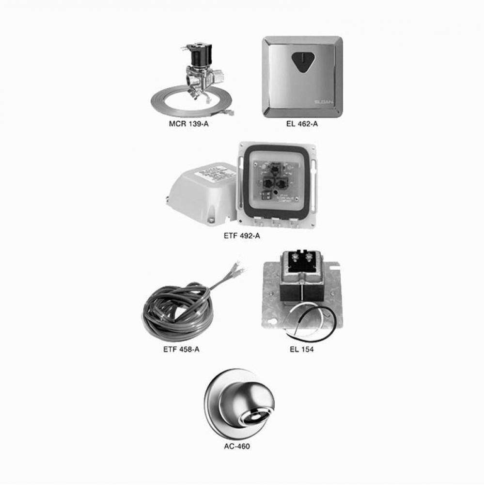 MCR217 CP WALL MNT SHOWER SYSTEM W/AC460