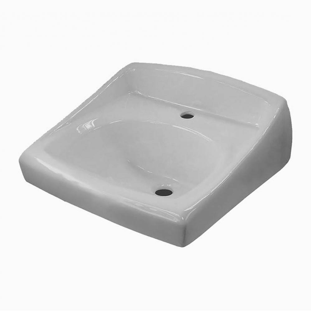 SS3103 W/HUNG LAV SINK W/B-SPLASH 1 HOLE