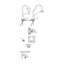 Sloan 3315169BT - EBF750-8-BAT-ADM-CP-1.5-GPM-SHR-FCT