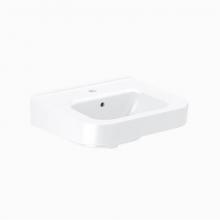 Sloan 3873106 - SS3106 WH LEDGEBACK LAV SINGLE HOLE