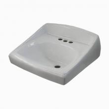 Sloan 3873003 - SS3003 WALL HUNG SINK W/BK SPL 4'' C'SET