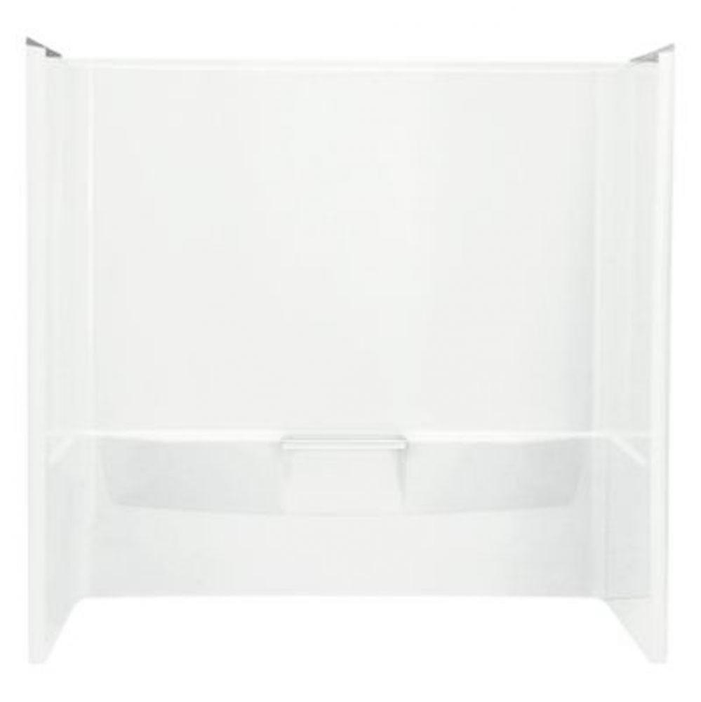 Performa™ 60'' x 30-1/4'' bath/shower wall set with Aging in Place backerboa