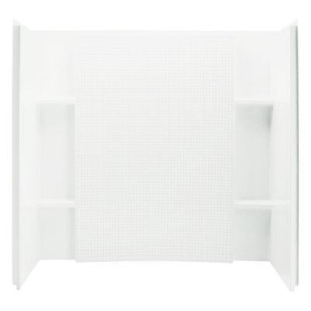 Accord® 60'' x 32'' bath/shower wall set with Aging in Place backerboards