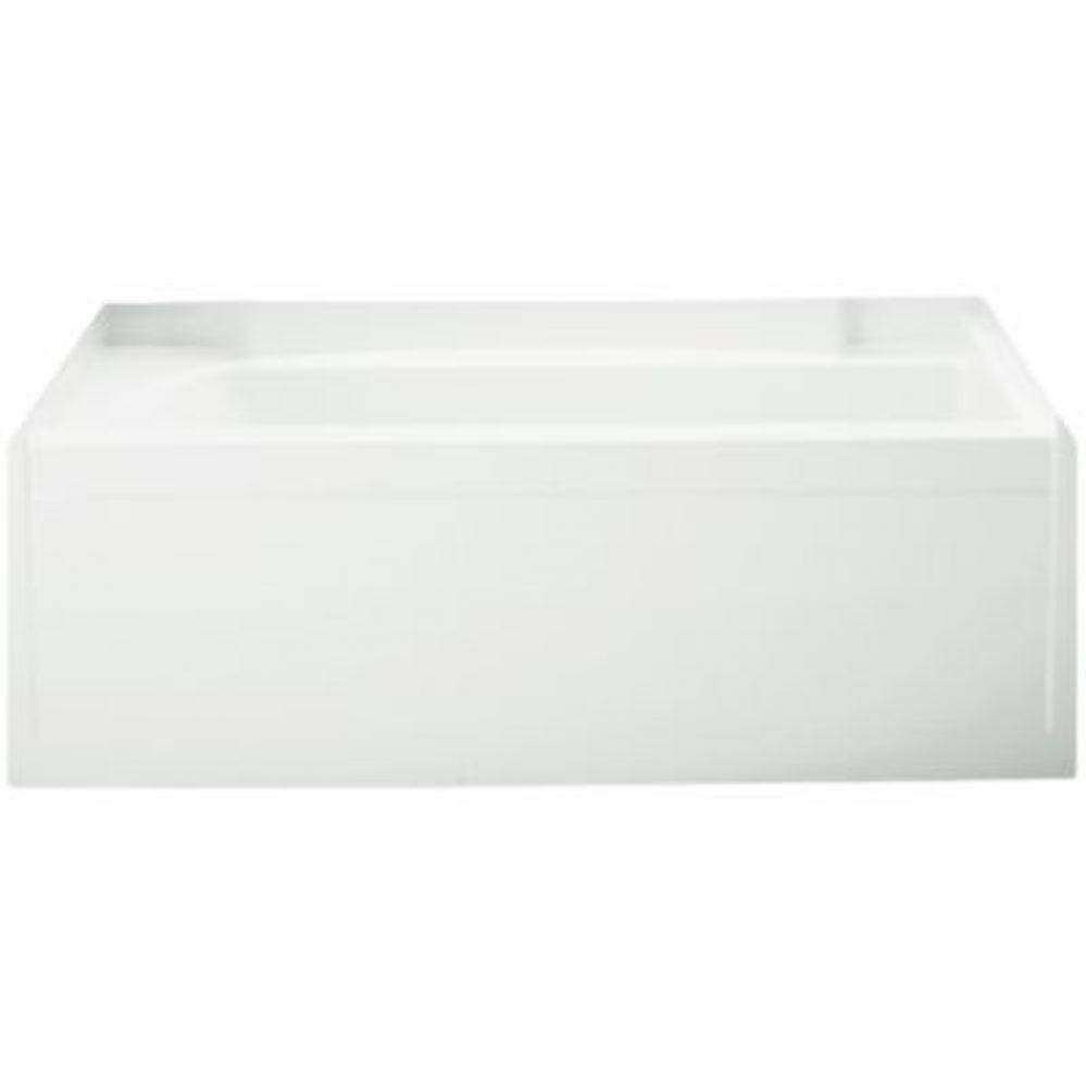 Accord® 60-1/4'' x 32'' bath with right-hand drain