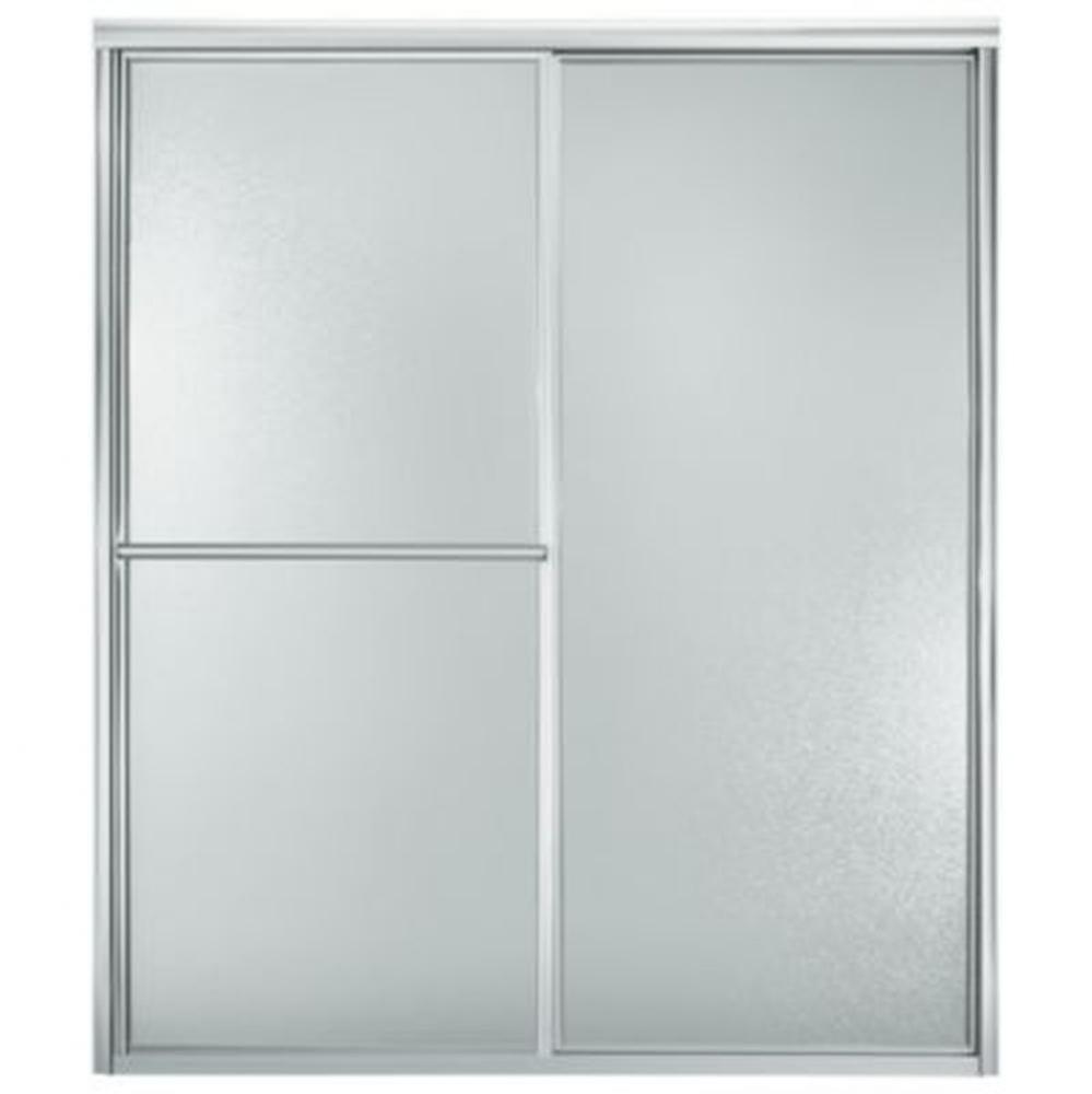 Deluxe Framed sliding shower door, 70'' H x 41-1/2 - 46-1/2'' W, with 1/8&apos