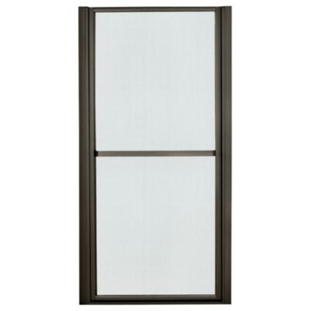 Finesse™ Framed pivot shower door, 65-1/2'' H x 36-1/2 - 39-1/2'' W, with 1/