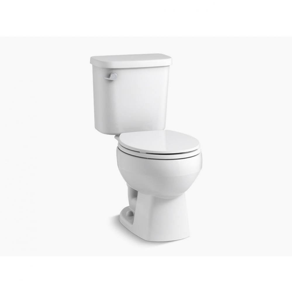 Windham(TM) 12'' Rough-in Round-Front Toilet with ProForce(R) Technology