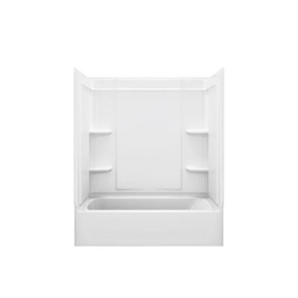 Ensemble™ Medley® 60'' x 30-1/4'' bath/shower with left-hand above-floo