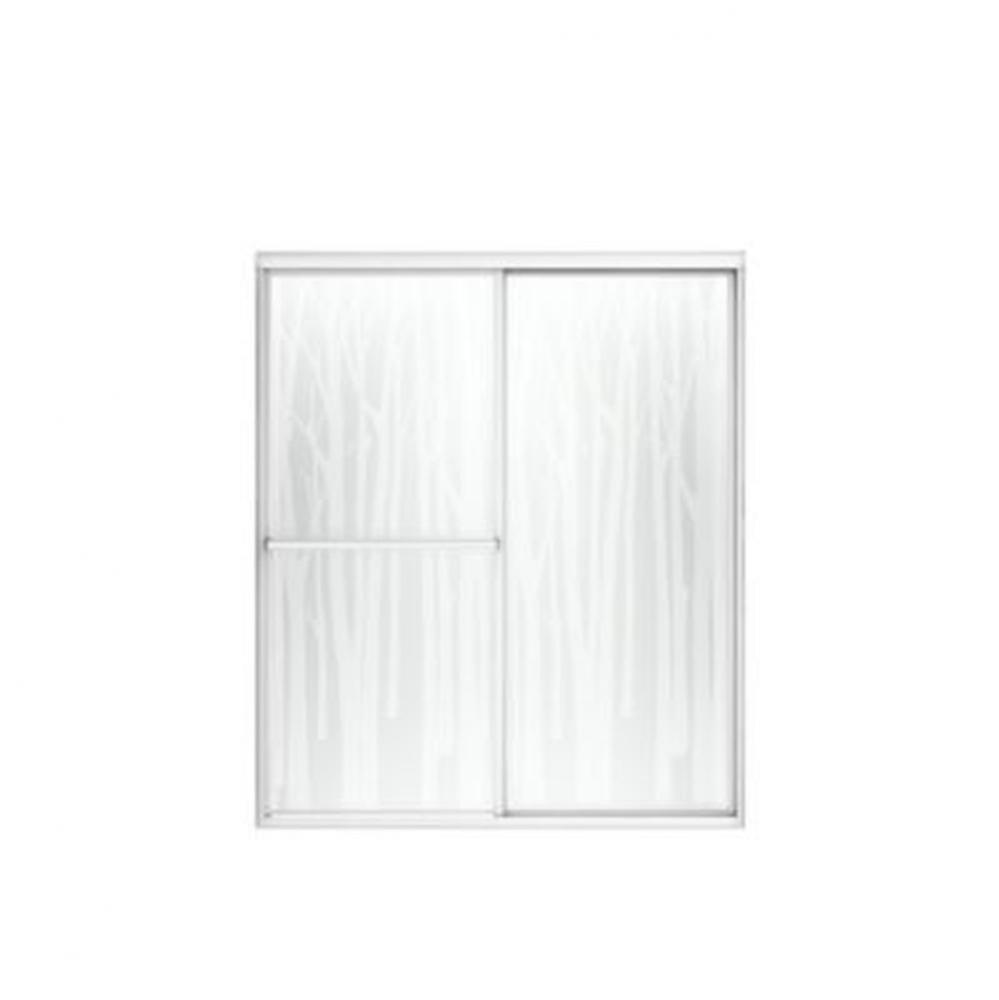 Deluxe Framed sliding shower door 54-3/8''–59-3/8'' W x 69-7/8'' H