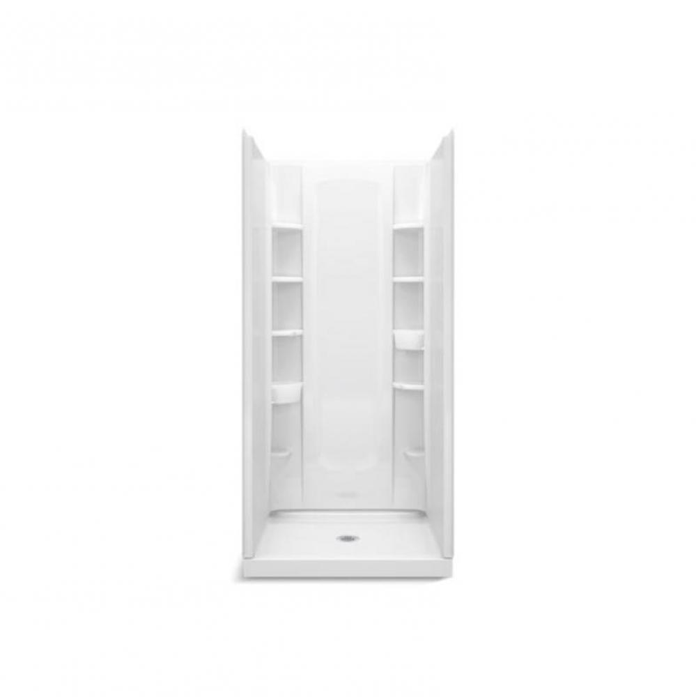 STORE+® 36'' x 34'' x 75-3/4'' shower stall with Aging in Place