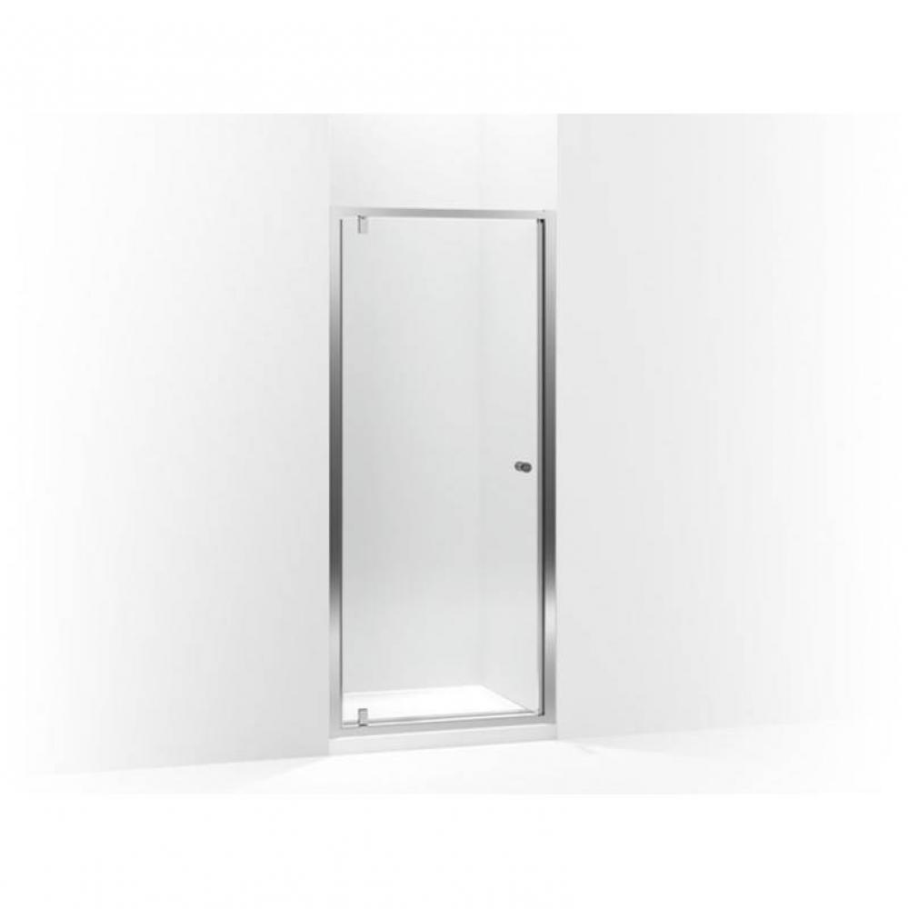 Whiston® Pivot shower door, 73'' H x 27-3/4 - 29-3/4'' W, with 1/4'&