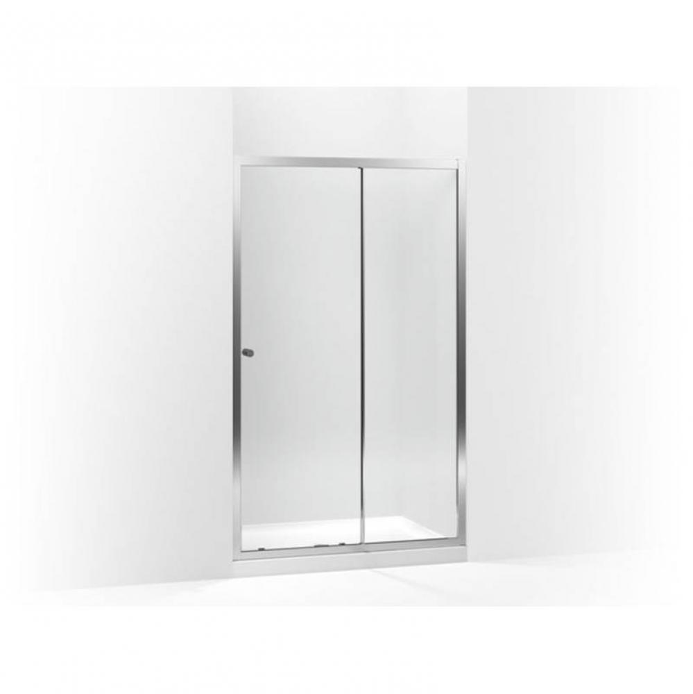 Whiston® Frameless sliding shower door, 73'' H x 45-1/16 - 47-1/16'' W, w