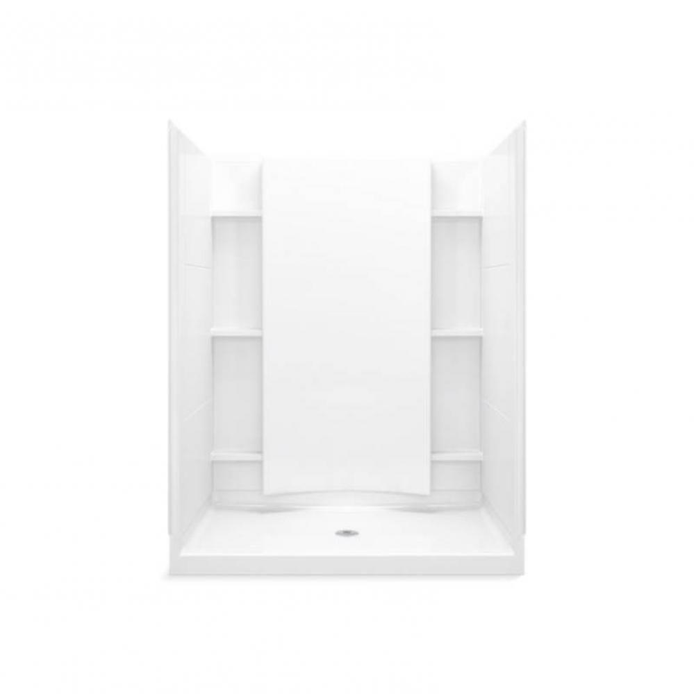 Accord® 60-1/4'' x 36'' x 75-3/4'' shower stall with Aging in P