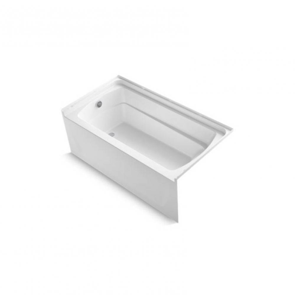 Ensemble™ 60-1/4'' x 32'' bath with left-hand above-floor drain