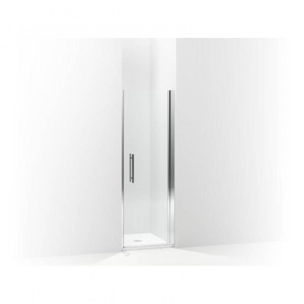 Finesse™ Peak® Headerless frameless pivot shower door 25-1/2'' max opening x 67&a