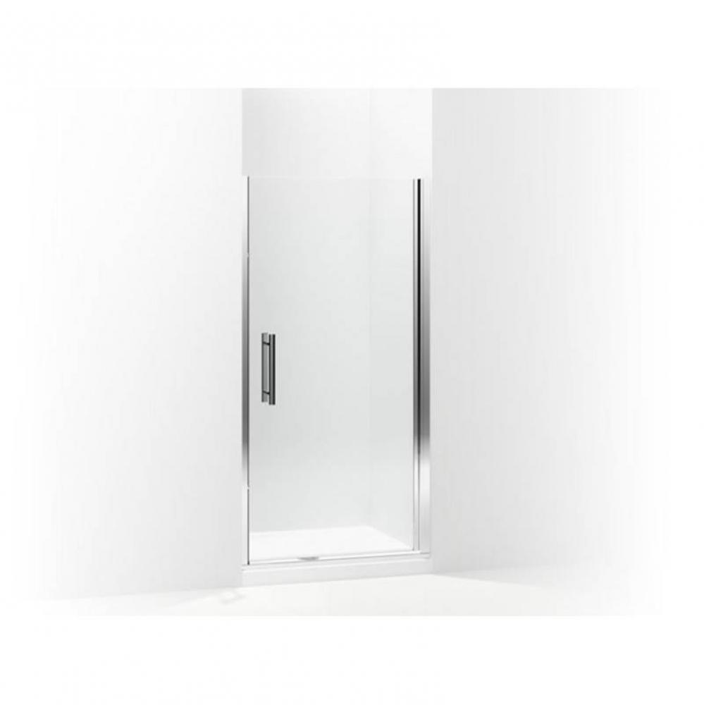 Finesse™ Peak® Headerless frameless pivot shower door 39'' max opening x 67'