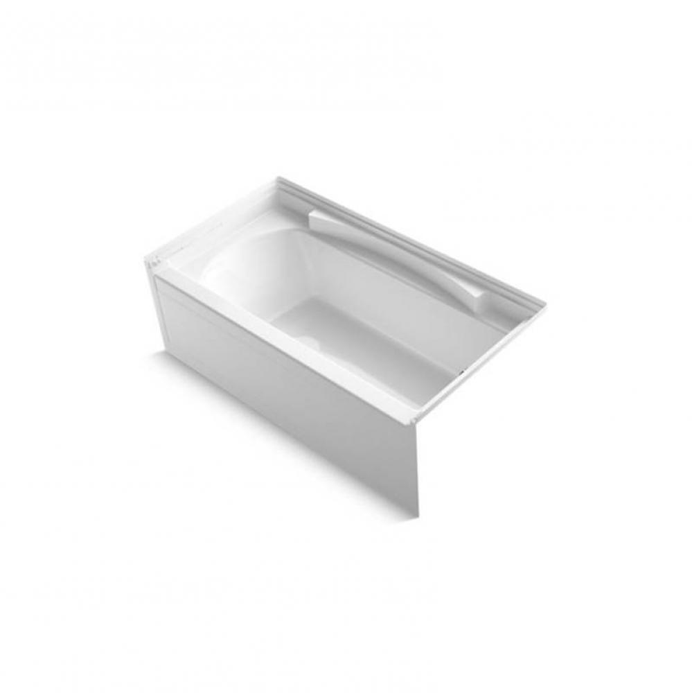 Accord® 60'' x 32'' bath with seat right-hand drain