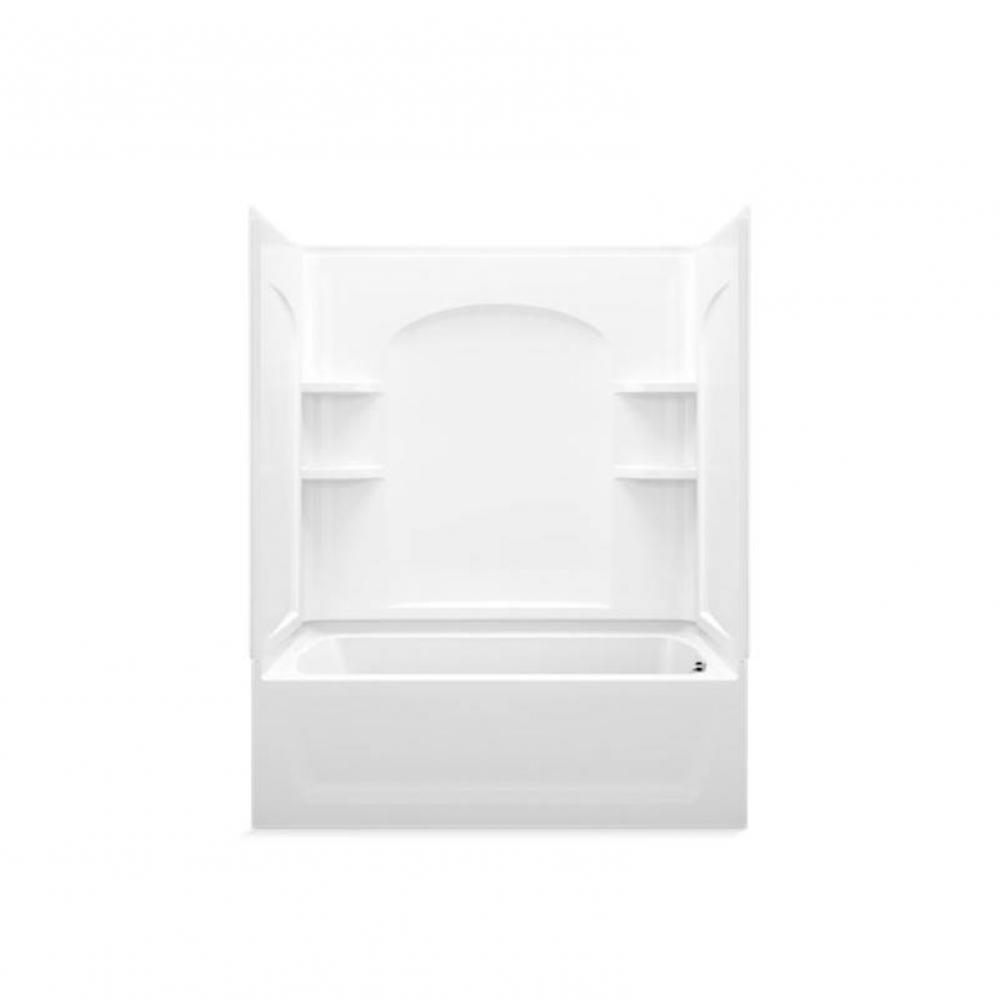 Ensemble™ 60'' x 32'' bath/shower with Aging in Place backerboards