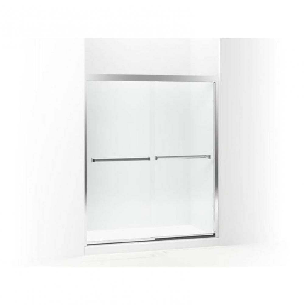 Meritor® Frameless sliding shower door 54-3/8''-59-3/8'' x 69-11/16'