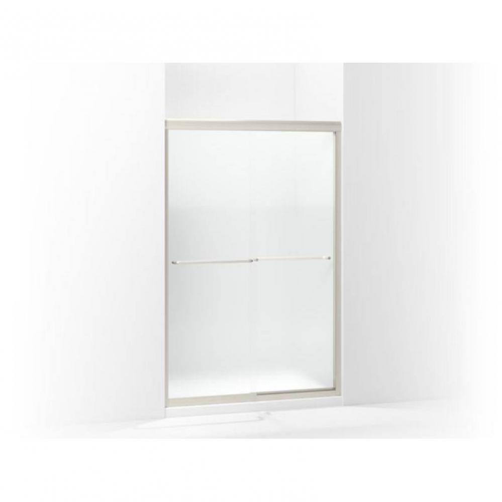 Finesse™ Frameless sliding shower door, 72'' H x 42-5/8 - 47-5/8'' W, with 1