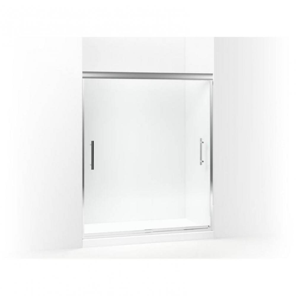 Finesse™ Peak® Frameless sliding shower door 56-5/8''-59-5/8'' W x 70-1