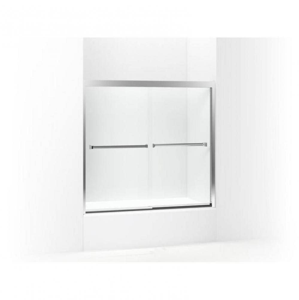 Meritor® Frameless sliding bath door 54-3/8''-59-3/8'' W x 55-1/8'&a