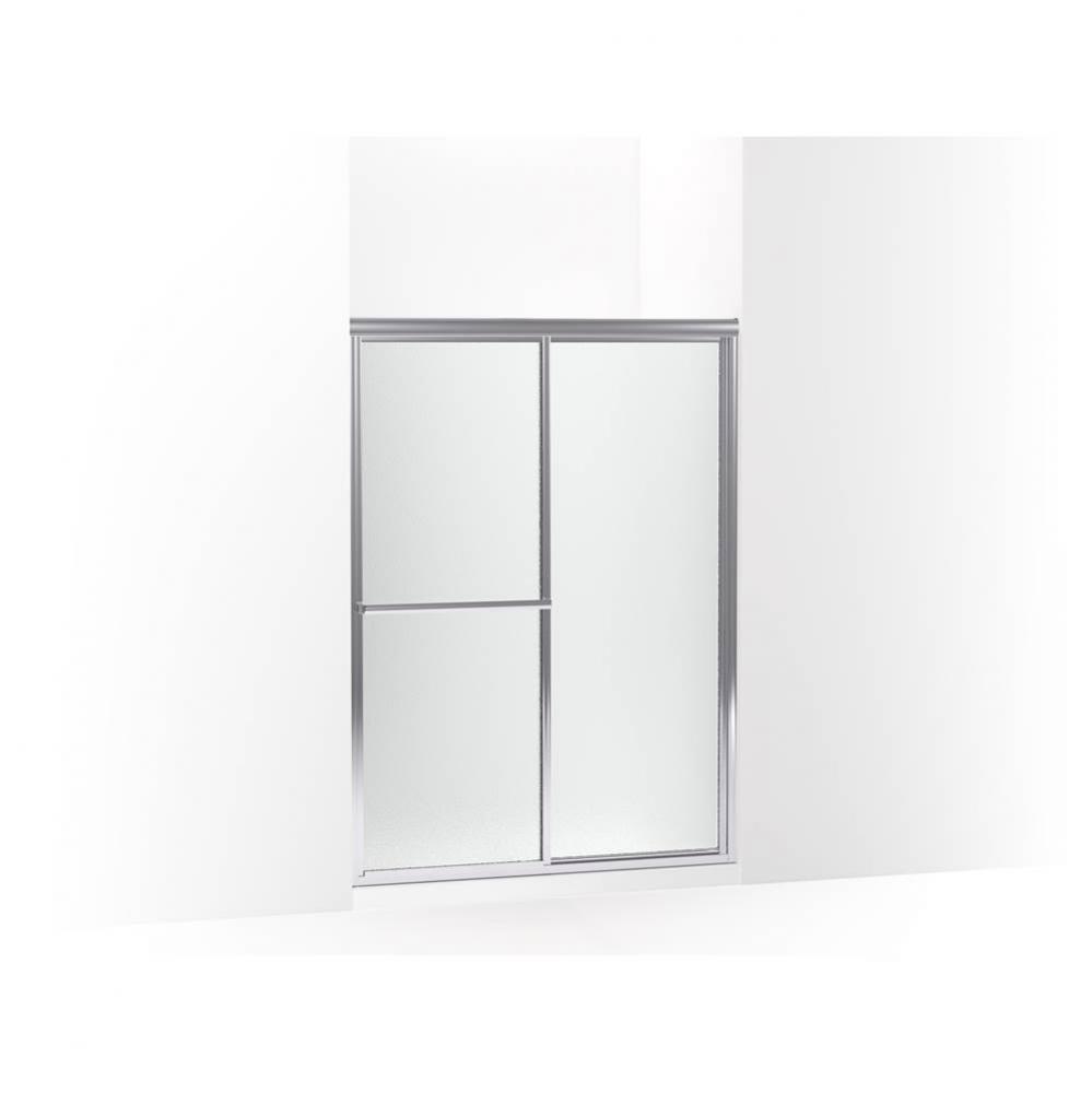 Deluxe 70 In. H Sliding Shower Door With 1/8 In.-Thick Glass