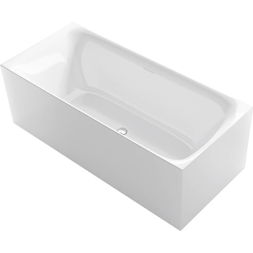 Unwind™ 67'' x 30'' seamless rectangle bath