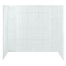 Sterling Plumbing 71104106-0 - Ensemble™ 60'' x 37-1/2'' tile bath/shower wall set with Aging in Place back