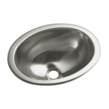 Sterling Plumbing 11811-0 - Oval drop-in/undermount bathroom sink