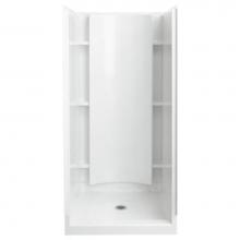 Sterling Plumbing 72240100-0 - Accord® 36-1/4'' x 36'' x 75-3/4'' shower stall with center dra