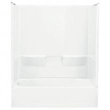 Sterling Plumbing 71040116-0 - Performa™ 60-1/4'' x 29'' bath/shower with Aging in Place backerboards