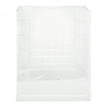 Sterling Plumbing 76110120-0 - Ensemble Series 7611, 60'' x 42'' Whirlpool/Shower