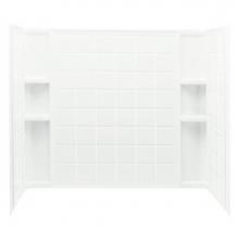 Sterling Plumbing 71124100-0 - Ensemble™ 60'' x 33-1/4'' tile bath/shower wall set