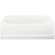 Sterling Plumbing 71111112-0 - Ensemble™ 60-1/4'' x 42'' bath with left-hand above-floor drain