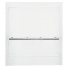 Sterling Plumbing 62062103-0 - OC-S-63 63-1/4'' x 65-1/4'' shower back wall with grab bar