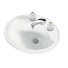 Sterling Plumbing 442008-0 - Sanibel™ Drop-In Bathroom Sink