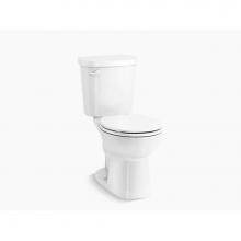 Sterling Plumbing 402311-0 - Valton™ Two-piece round-front 1.28 gpf toilet