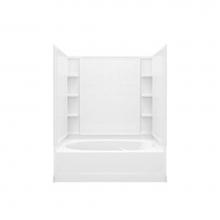 Sterling Plumbing 71100116-0 - Ensemble™ 60-1/4'' x 36'' tile bath/shower with Aging in Place backerboards