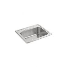 Sterling Plumbing 14711-4-NA - Middleton® Top-Mount Single-Bowl Kitchen Sink, 25'' x 22'' x 8'&apos