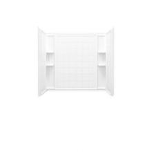 Sterling Plumbing 71124106-0 - Ensemble™ 60'' x 32'' tile shower wall set with Aging in Place backerboards