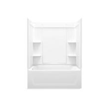 Sterling Plumbing 71320118-0 - Ensemble™ Medley® 60-1/4'' x 32'' bath/shower with left-hand above-floo