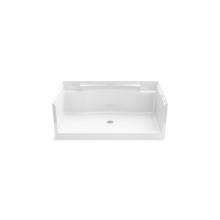 Sterling Plumbing 72291100-0 - Accord® 60-1/4'' x 36'' seated shower base